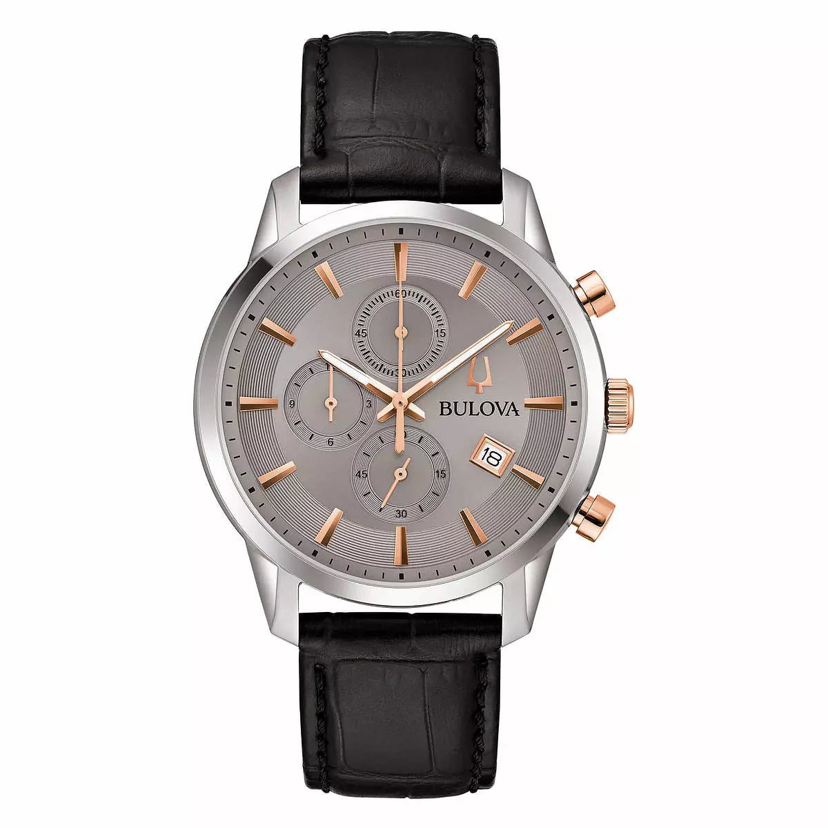 Bulova Orologio da indossare 96A314, grigio, Frank Lloyd Wright Edizione Limitata 'Ennis House Bulova Orologio da indossare 96A314, grigio, Frank Lloyd Wright Edizione Limitata 'Ennis House