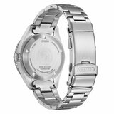 CITIZEN Orologio Automatico Uomo con Cassa Rotonda Quadrante Blu e Cinturino in Acciaio NY0129-58L Variante