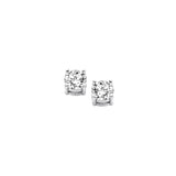 Orecchini Donna Punto Luce in Oro Bianco con Diamante COMETE ORB 174