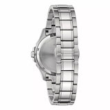 BULOVA Orologio al Quarzo Donna Cassa Rotonda in Acciaio Quadrante Azzurro e Cinturino in Acciaio 96P248 Variante