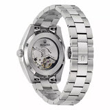 BULOVA Orologio Automatico Uomo Cassa Ottagonale in Acciaio Quadrante Verde e Cinturino in Acciaio 96B429 Variante