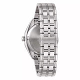 BULOVA Orologio al Quarzo Solo Tempo con Datario con Cassa Rotonda Quadrante Merlot e Cinturino in Acciaio 96B401 Variante
