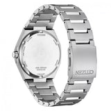 CITIZEN Orologio da uomo Eco-drive solo tempo data, cassa e cinturino in supertitanio quadrante blu AW0130-85L Variante