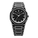 Orologio Unisex D1 Milano Nero e Bianco Polycarbon Black Sketch PCBJ33