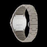 D1 Milano Orologio al Quarzo Solo Tempo con Cassa Ottagonale Quadrante Ecru e Cinturino in Policarbonato Ecru PCBU06 Variante3