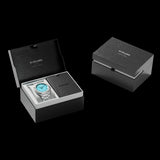 D1 Milano Orologio al Quarzo Solo Tempo Unisex con Cassa Ottagonale Quadrante Azzurro e Cinturino in Acciaio UTBU08 Confezione