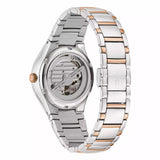 BULOVA Orologio Automatico Donna con Cassa e Cinturino in Acciaio Bicolore Quadrante Argento 98L313 Variante