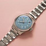 Orologio ORIS Big Crown Pointer Date quadrante blu bracciale in acciaio 01 473 7786 4065-07 8 19 06 dettaglio 2