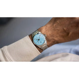 Orologio ORIS Big Crown Pointer Date quadrante blu bracciale in acciaio 01 473 7786 4065-07 8 19 06 dettaglio 5