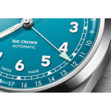 Orologio ORIS Big Crown Pointer Date quadrante blu bracciale in acciaio 01 754 7798 4065-07 8 20 06 dettaglio 5