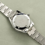 Orologio ORIS Divers Sixty-Five Date quadrante verde bracciale in acciaio 01 733 7707 4057-07 8 20 18 dettaglio 4