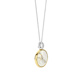Collana TI SENTO con ciondolo segno zodiacale Toro in argento madreperla e zirconi 6826TA Variante2