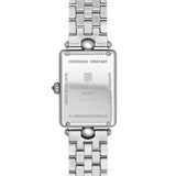 Frederique Constant Classics Art Deco Carree fondello acciaio inciso Swiss Made vetro zaffiro 3ATM FC-200N2AC6B