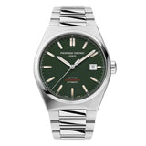 Frederique Constant Highlife Automatic Cosc quadrante verde British racing green bracciale acciaio inossidabile FC-303GRS3NH6B
