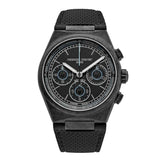 Frederique Constant Highlife Chronograph Automatic Bamford quadrante nero tre contatori cronografo cinturino gomma nera FC-391BBL4NH1C