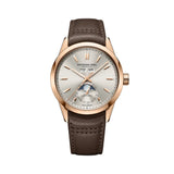 Raymond Weil Freelancer Complete Calendar quadrante dune sunray con fasi lunari, cassa oro rosa PVD e cinturino pelle marrone 2766-PC5-64001