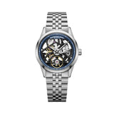 Raymond Weil Freelancer RW1212 Skeleton automatico quadrante scheletrato blu con bracciale acciaio 2783-ST-50000