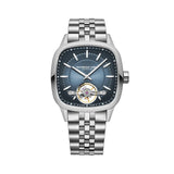 Raymond Weil Freelancer RW1212 orologio automatico quadrante blu gradiente cassa cushion acciaio bracciale integrato 2790-ST-50051