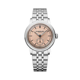 Raymond Weil Millesime Small Seconds quadrante salmone con piccoli secondi, bracciale acciaio inossidabile 2130-ST-80001