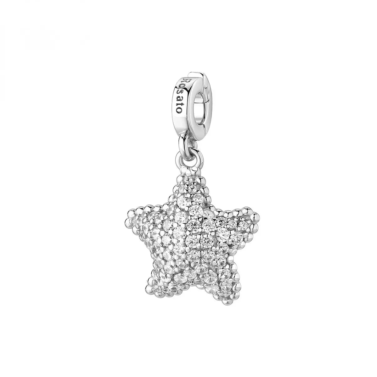 Ciondolo Stella Marina Hawaiiana 15-26mm - Placcato Oro Giallo Su Argento
