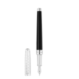 Pluma estilográfica S.T. Dupont Line D Eternity Fire X Negra