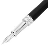 Pluma estilográfica S.T. Dupont Line D Eternity Fire X Negra