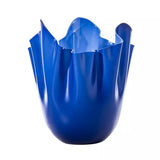 Jarrón Venini Fazzoletto Zafiro Arenado Grande 31 cm 700.00