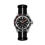 Yema Navygraf Barracuda CMM.20 Limited Edition quadrante carbonio forgiato nero con cinturino NATO nero e grigio 21.26.20.66.SNL.D6