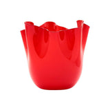 VENINI Fazzoletto Medio Rosso in Vetro Soffiato di Murano 700.02