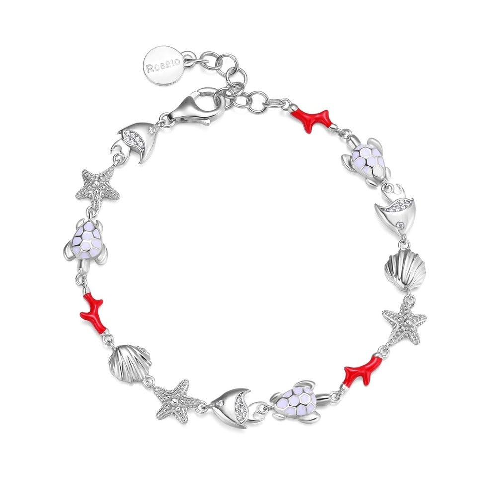 Bracciale Donna Simbolo Ala Tendenza in Argento Sterling 925 Bracciale Donna Simbolo Ala Tendenza in Argento Sterling 925