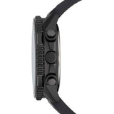 CITIZEN Orologio Radiocontrollato al Quarzo Uomo Cassa Rotonda Quadrante Nero e Cinturino in Gomma Nero CB5005-13X Variante1