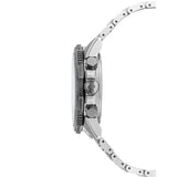 CITIZEN Orologio al Quarzo Radiocontrollato Uomo con Cassa Rotonda Quadrante Nero e Cinturino in Acciaio CB5036-87X Variante2