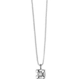 Collana Donna Punto Luce in Oro Bianco COMETE GLB 1357Variante 1