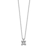 Collana Donna Punto Luce in Oro Bianco COMETE GLB 1406Variante 1