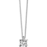 Collana Donna Punto Luce in Oro Bianco COMETE GLB 1410Variante 1