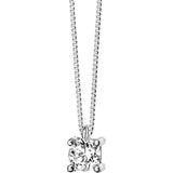 Collana Donna Punto Luce in Oro Bianco COMETE GLB 1412Variante 1