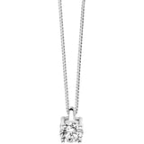 Collana Donna Punto Luce in Oro Bianco COMETE GLB 1413Variante 1