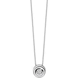 Collana Donna Punto Luce in Oro Bianco COMETE GLB 1419Variante 1