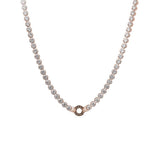 Collana Donna Tennis in Argento Rosè con Zirconi ROSATO RZC002