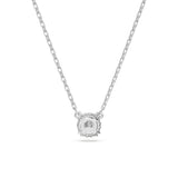 SWAROVSKI Collana punto luce in metallo rodiato con cristallo rotondo 5636706 Variante2