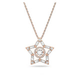 SWAROVSKI Collana con Stella Placcata oro Rosa con Zirconi 5617766