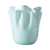 fazzoletto medio venini color verde rio in vetro soffiato di Murano 700.02
