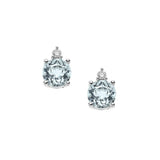 Orecchini Donna A lobo in Oro Bianco con Diamante COMETE ORB 879Variante 1