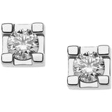 Orecchini Donna Punto Luce in Oro Bianco COMETE ORB 866Variante 1