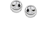 Orecchini Donna Punto Luce in Oro Bianco COMETE ORB 901Variante 1