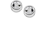 Orecchini Donna Punto Luce in Oro Bianco COMETE ORB 902Variante 1