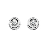 Orecchini Donna Punto Luce in Oro Bianco COMETE ORB 905Variante 1