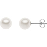 Orecchini Donna Perle in Oro Bianco COMETE Colore Bianco ORP 696Variante 1