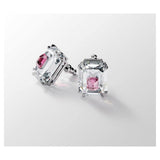 Orecchini Swarovski donna a lobo con cristalli rosa e bianchi 5600627 Variante3