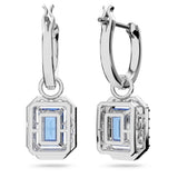 Orecchini Swarovski Donna Pendenti con Zirconi Blu Ottagonali 5619500 Variante1